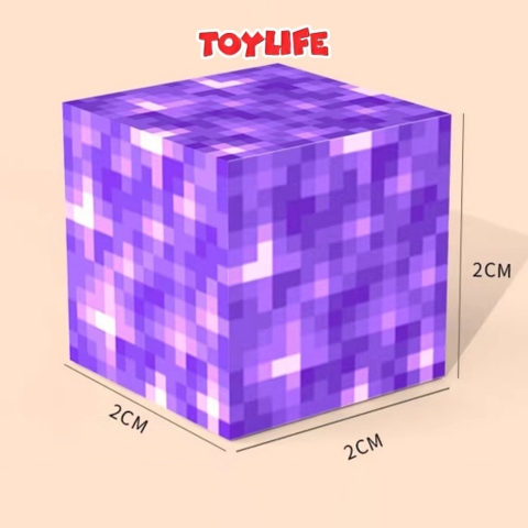 Đồ chơi khối nam châm từ tính minecraft cho bé xếp hình minecraft nam châm block đồ chơi xây dựng trẻ em TOYLIFE
