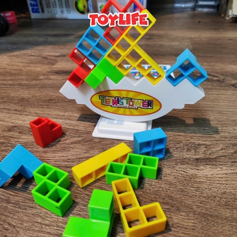 Đồ chơi xếp hình cân bằng thế hệ mới thông minh cho bé xếp hình thăng bằng trò chơi xếp chồng cân bằng TOYLIFE