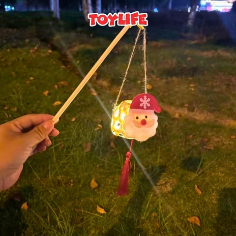 Đèn lồng phát sáng mini cầm tay ngộ nghĩnh cho bé đèn lồng trung thu đèn lồng giáng sinh DIY trẻ em TOYLIFE