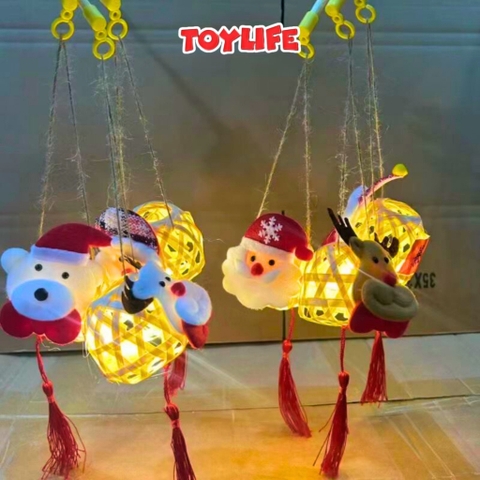 Đèn lồng phát sáng mini cầm tay ngộ nghĩnh cho bé đèn lồng trung thu đèn lồng giáng sinh DIY trẻ em TOYLIFE
