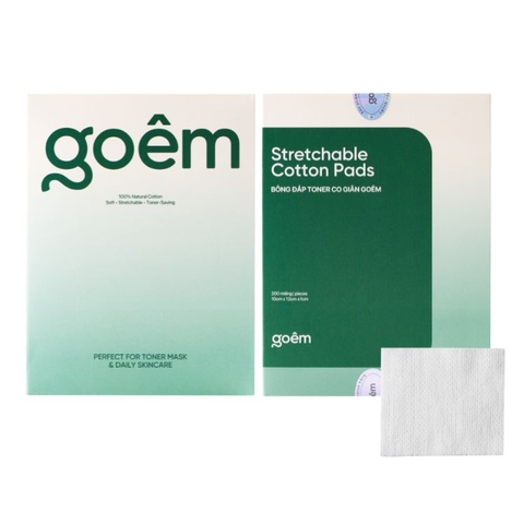 Bông Đắp Toner Co Giãn Goêm Stretchable Cotton Pads 200m