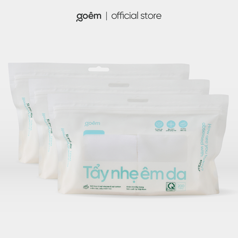Combo 3 Khăn Khô Tẩy Trang Goêm 