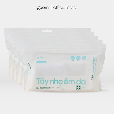 Combo 5 Khăn Khô Tẩy Trang Goêm 