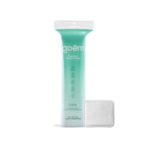 Bông Tẩy Trang Cao Cấp Goêm 100% Cotton Miếng Vuông 150m