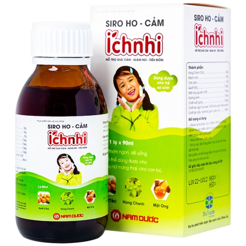 ích nhi ho cảm L90ml Nam Dược