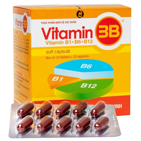 Vitamin 3B PV H/10vỉx10v K72 Phúc Vinh