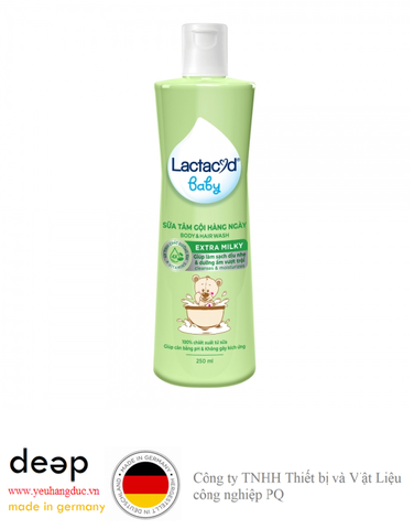 Lactacyd Milky 250ml xanh lá K24