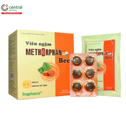 Viên ngậm Methorphan hộp 10 vỉ*6 viên