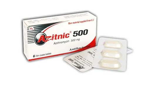 Azitnic 500 H/2 vỉ x 3viên (Azi) Nic pharma