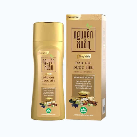 Dầu gội Nguyên xuân vàng bồng bềnh  250ml Hoa Linh