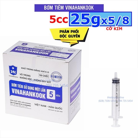 Bơm 5ml K2000c Vinahankook