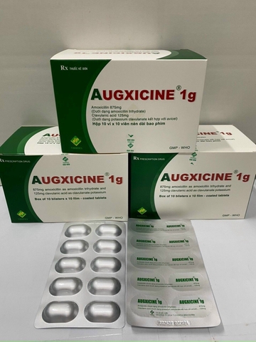 Augxicine 1g H100 Viên Vidipha
