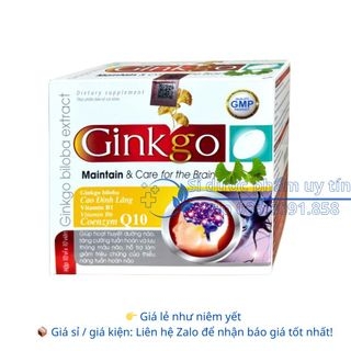 ginkgo đỏ hộp 100 viên