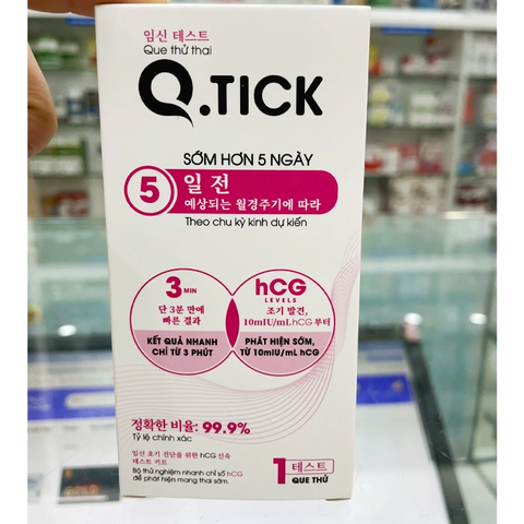 Q.tick ( que thử thai sớm)