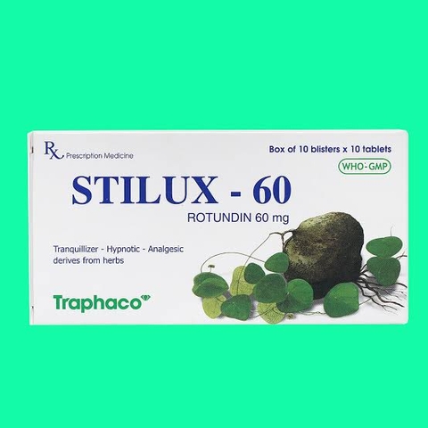 Stilux 60mg ( an thần gây ngủ ) hộp 10 vỉ traphaco