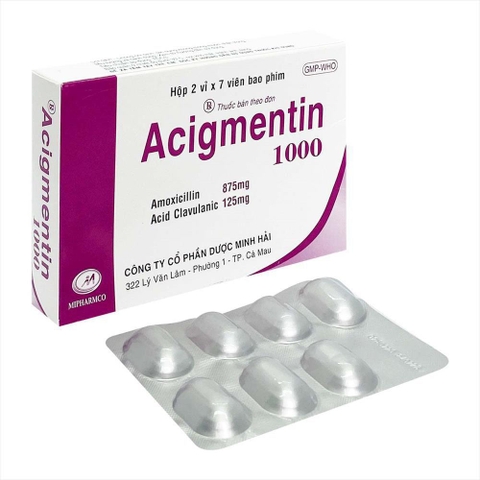 Acigmentin 1g H14V Minh Hải