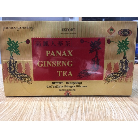 Trà sâm 3g Panax Ginseng Tea HVBG