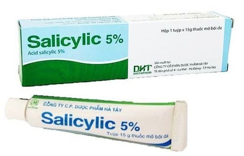 salicylic 5% hà tây tuýp  15g