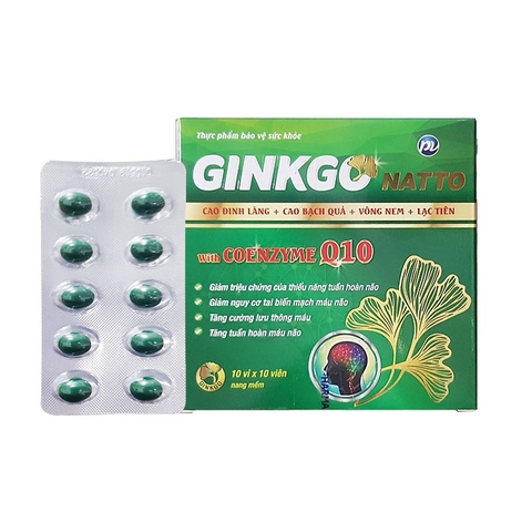 ginkgo natto hộp 100 viên phúc vinh