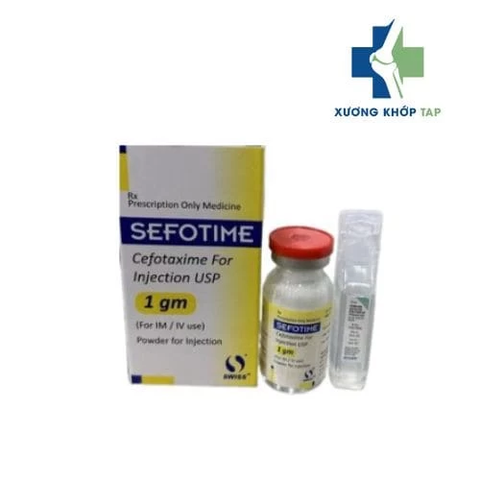 Cefotaxim 1g tiêm H10L (hộp vàng) ấn