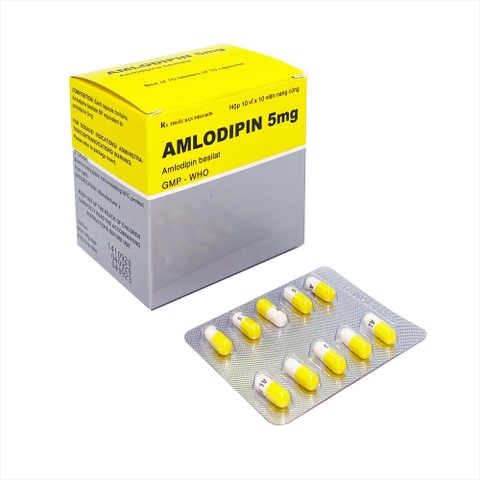 Amlodipin 5mg H100V Vidipha K100