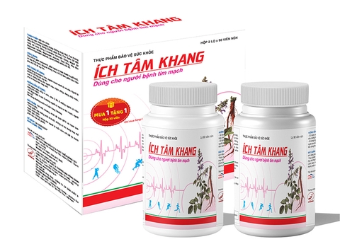 ích tâm khang Hộp/2 lọ x 90 viên