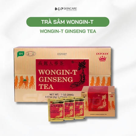 Trà sâm 3g Panax Ginseng Tea HVBG