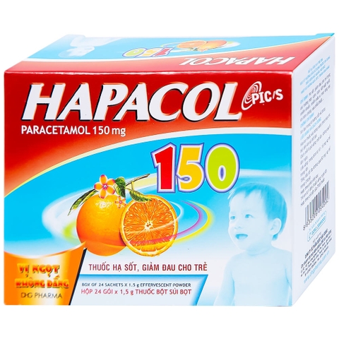 Hapacol 150 H/24 gói HG