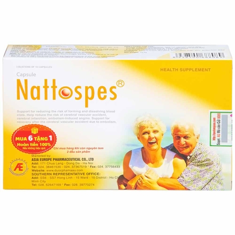 Nattospes H3vỉ x 10v