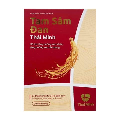Tam sâm đan lọ 30 viên -thái minh