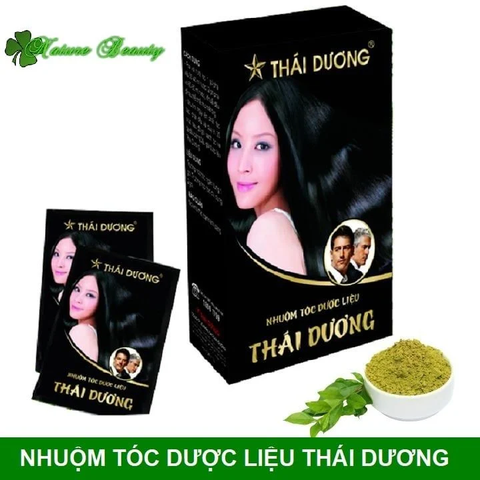 Nhuộm đen tóc Thái Dương dược liệu- H 5gói x 10g