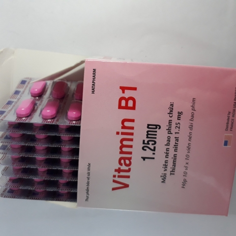 Vitamin B1 H100v LD Mỹ