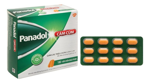 Panadol cảm cúm  H/15vỉ/12viên K75