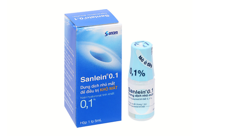 Sanlein 0.1 Natri hyaluronat Nhật