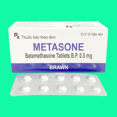 Metasone (Beta thiếc) H100v ấn