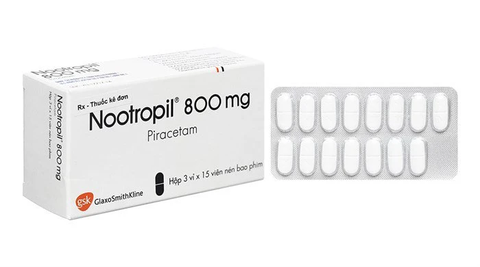 Nootropil (piracetam 800ml) H/3vỉ x 15v  Bỉ