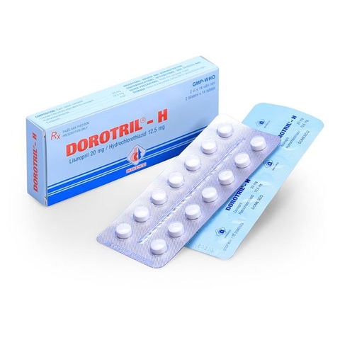 dorotril -H 20/12.5mg hộp 28viên
