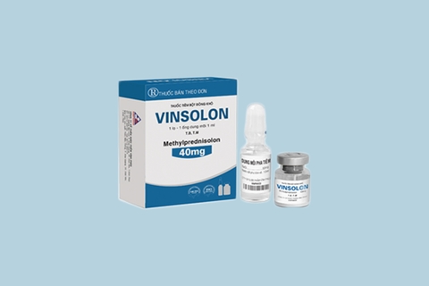 vinsolon ( methyl prednisolon 40mg) vĩnh phúc