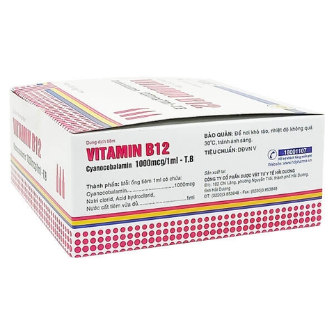 Vitamin B12 H100 ống tiêm