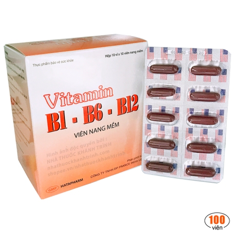Vitamin 3B nang mềm H10vỉ/10v Hà Tây