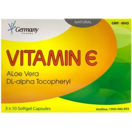 vitamin e germany (hộp 3vỉ*10v)