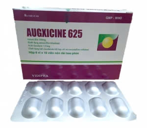 Augxicine 625mg H6vỉ x 10v Vidipha