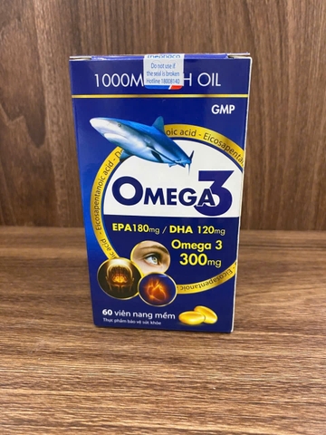 Omega 3 lọ 60 viên thanh hóa