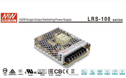 Nguồn led MW 100W-24V