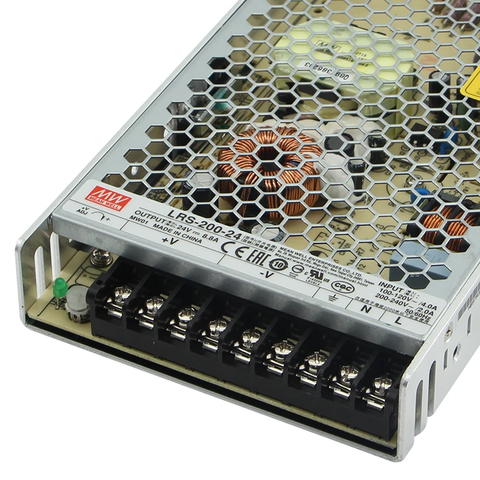Nguồn led MW 200W-24V