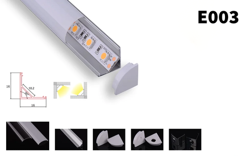 E003 Thanh nhôm định hình