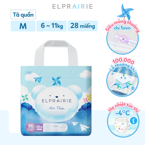 Bỉm Quần Elprairie Air-Thin  M28