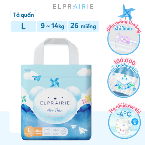 Bỉm Quần Elprairie Air-Thin L26