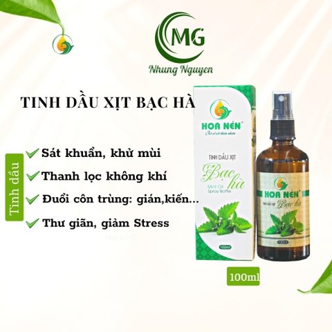 TD xịt bạc hà