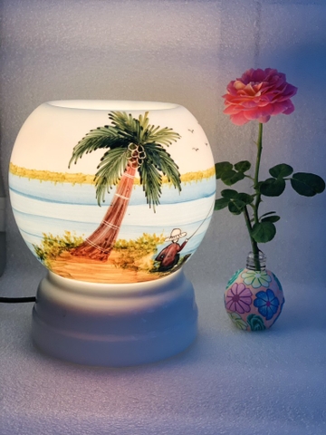Đèn tròn, trụ, khía 14x12